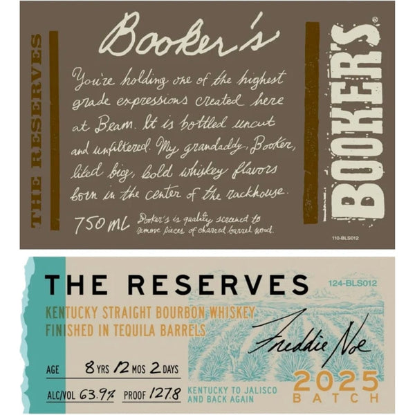 Booker’s Bourbon The Reserves 2025 Batch