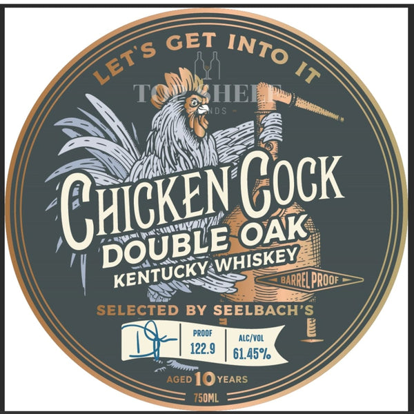 Chicken Cock Double Oak whiskey Selected by Seelbach’s