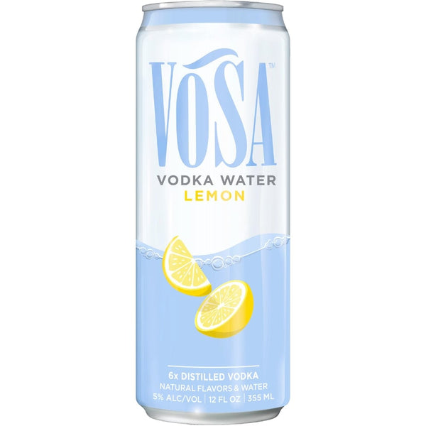 Vosa Lemon Vodka Water By Kate Upton