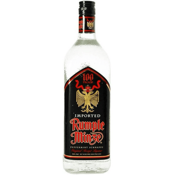 Rumple Minze Peppermint Schnapps 100 Proof German Liqueur