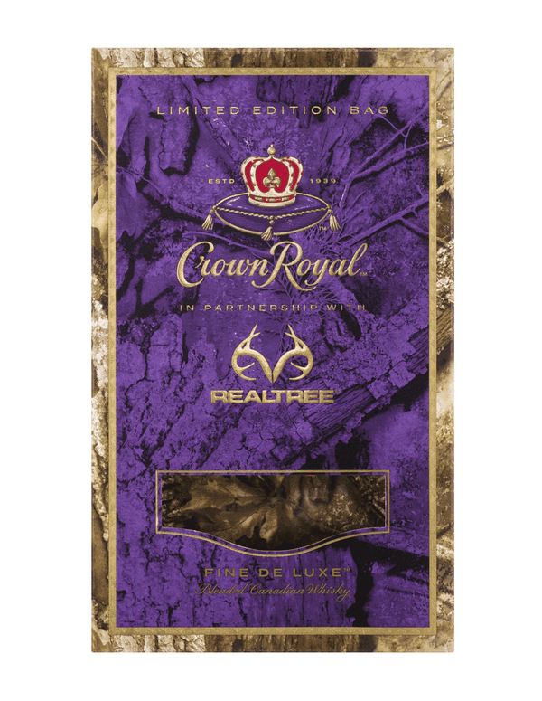 Crown Royal x REALTREE Fine De Luxe Limited Edition Camo Bag