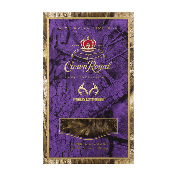 Crown Royal x REALTREE Fine De Luxe Limited Edition Camo Bag