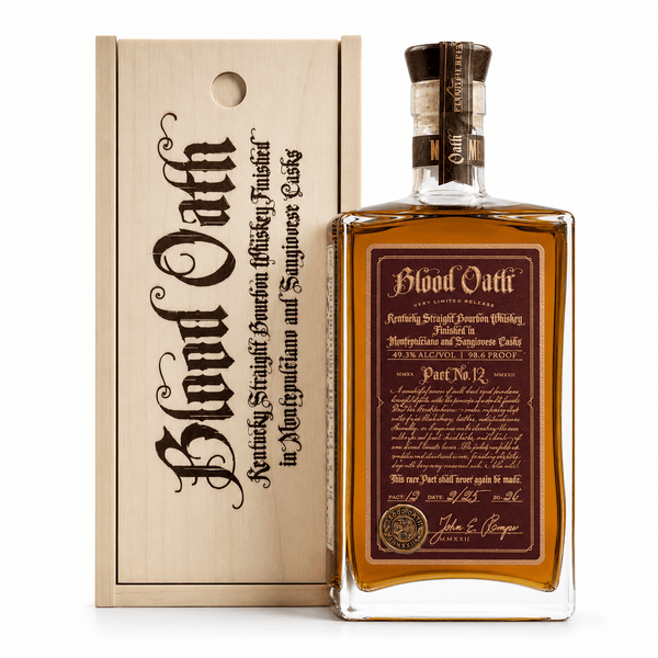Blood Oath Kentucky Straight Bourbon Whiskey Pact No. 12