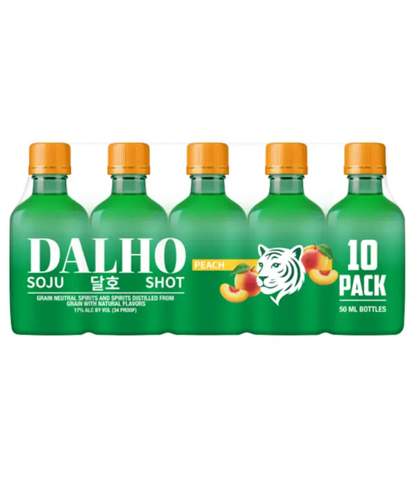 Dalho Soju Peach 10-Pack 50mL