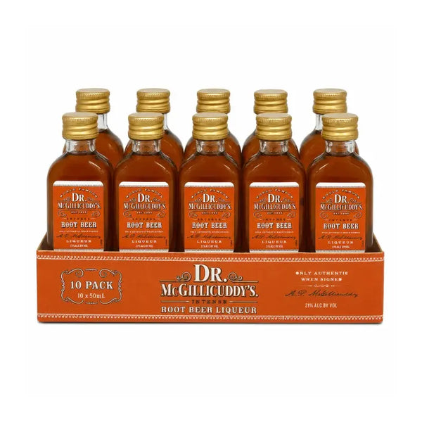 Dr. Mcgillicuddy's Root Beer Liqueur Shooters (10 x 50mL)