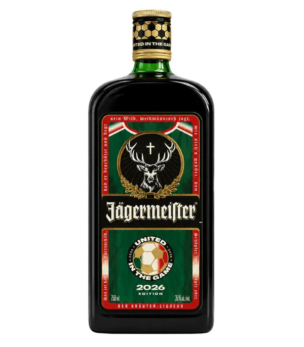 Jagermeister Liqueur Mexico "United in the Game" 2026 Edition