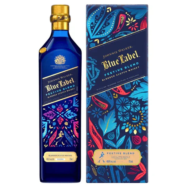 Johnnie Walker Blue Label Festive Blend Limited Edition Scotch Whisky