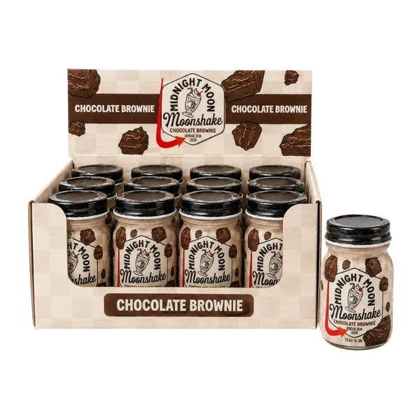 Midnight Moon Chocolate Brownie Moonshake Liqueur Minis 12x50mL