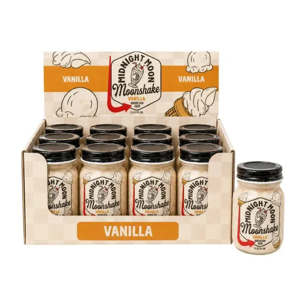 Midnight Moon Vanilla Moonshake Liqueur Minis 12x50mL