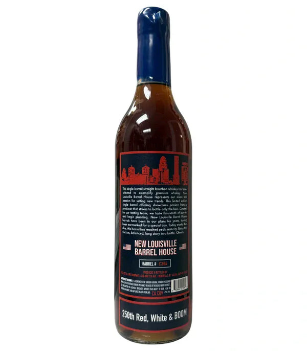Nulu New Louisville 9 Year Straight Bourbon '250th Red , White & BOOM' 131.2 Proof
