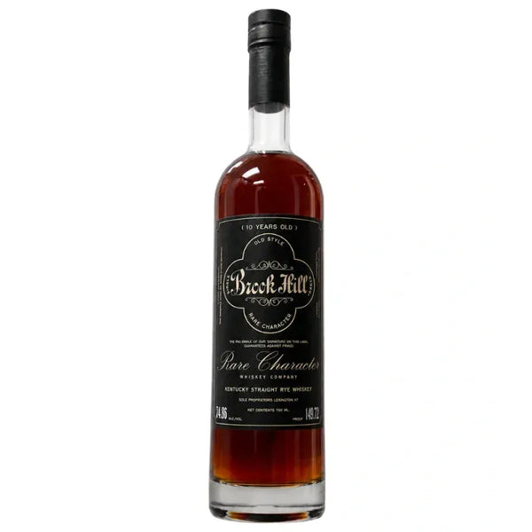 Rare Character Brook Hill 'Wild Fire Rebels' 10 Year Rye Whiskey 149.72 Proof