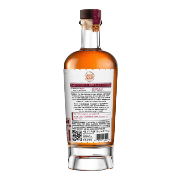 Old Potrero California Cellar Series #01 Silver Oak Finish