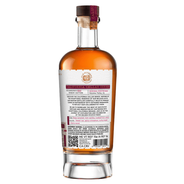 Old Potrero California Cellar Series #02 Sonoma Portworks Finish