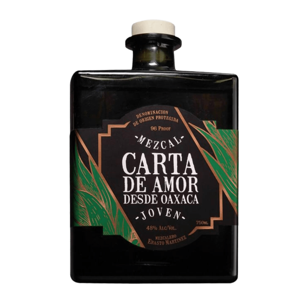 Carta De Amor Joven Mezcal Silvestre Tobala