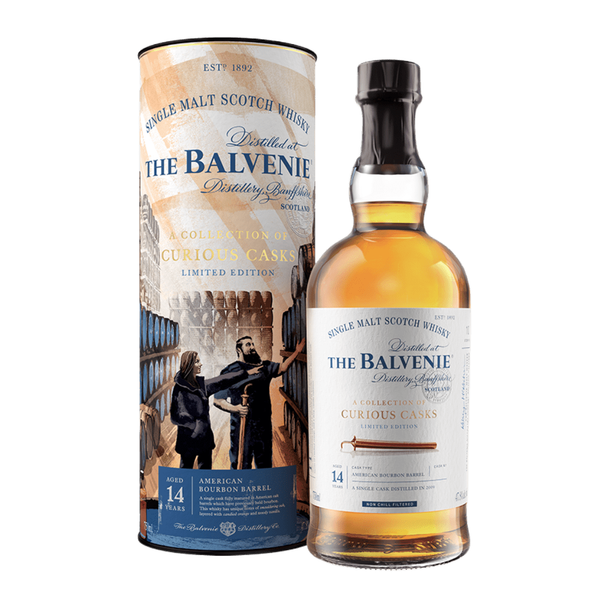 The Balvenie 14 Year Curious Casks American Bourbon Barrel Scotch