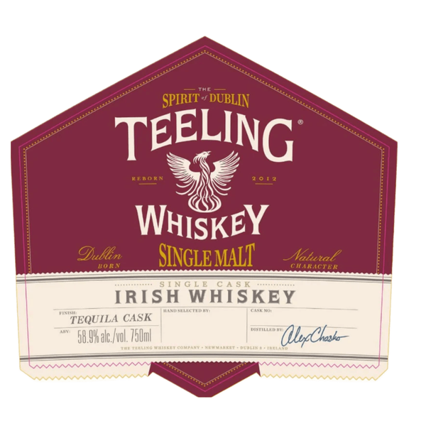 Teeling Single Malt Tequila Cask Finished Irish Whiskey
