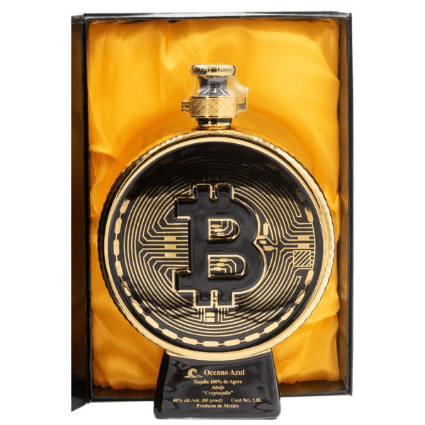 Oceano Azul Cryptoquila Anejo Tequila 1L
