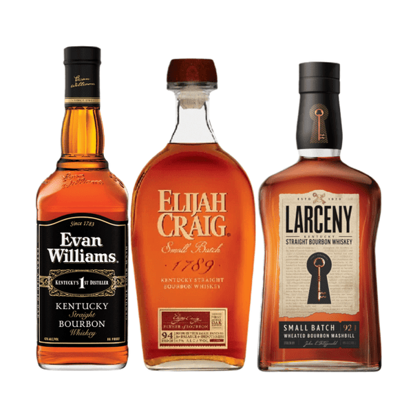 Evan Williams, Larceny Small Batch, Elijah Craig Small Batch Bundle