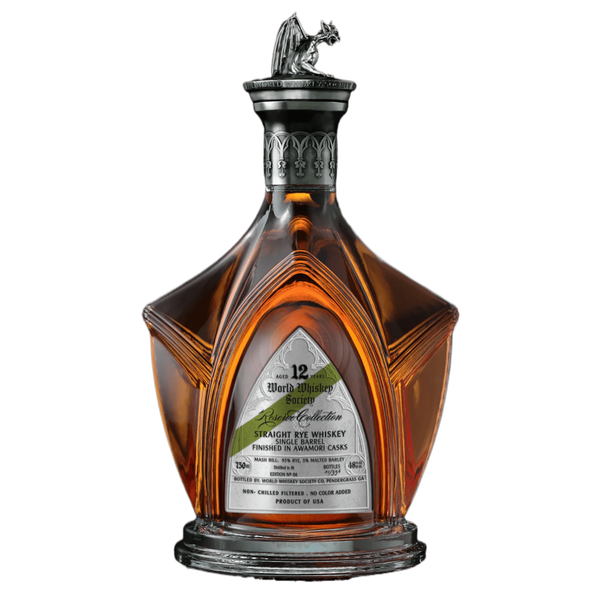World Whiskey Society 12 Year Rye Awamori Cask Finish Reserve Collection