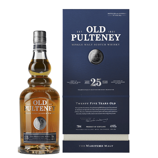 Old Pulteney 25 Years Old Scotch Whisky