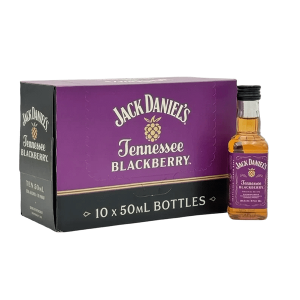 Jack Daniel's Blackberry Tennessee Whiskey 50mL 10-Pack