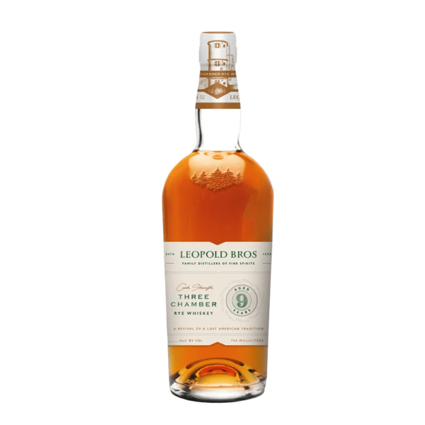 Leopold Bros 9 Year Three Chamber Cask Strength Rye Whiskey