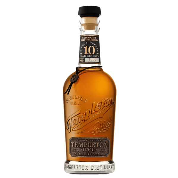 Templeton 10 Year Rye Whiskey