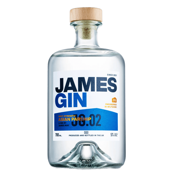 James Gin Asian Parsnip Navy Strength