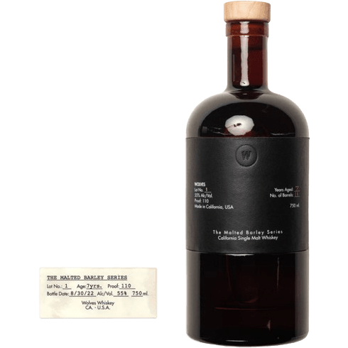 Wolves The Malted Barley Series Lot No. 1 Single Malt Whiskey