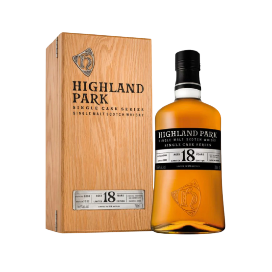 Highland Park 'Single Cask Series' 18 Year Old Scotch Whisky 2003