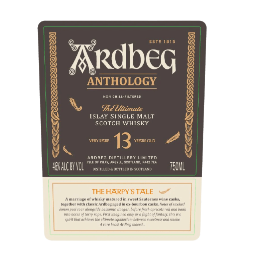Ardbeg Anthology 13 Year Old The Harpy’s Tale