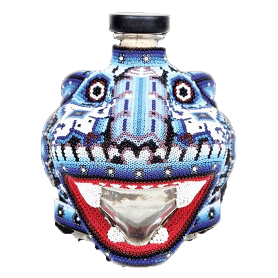 Chaquira Beaded Jaguar Blanco Tequila