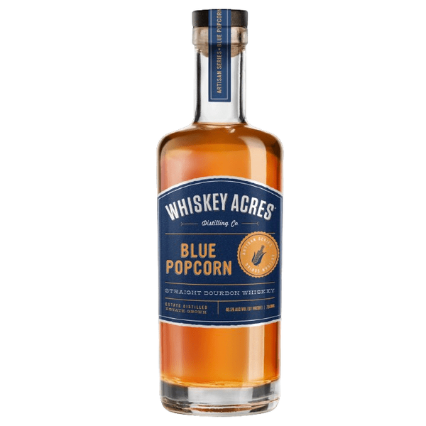 Whiskey Acres Artisan Series Blue Popcorn Bourbon Whiskey