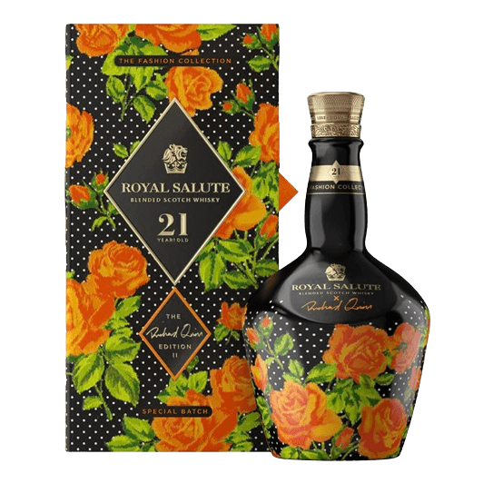 Chivas Regal Royal Salute 21 Year Old The Richard Quinn Edition II Orange Roses