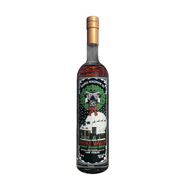 Smoke Wagon Straight Bourbon Whiskey Christmas Edition 2023