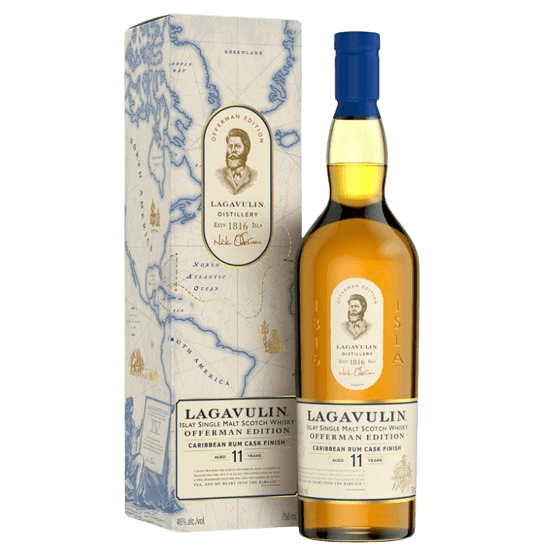 Lagavulin Offerman Edition Caribbean Rum Cask Finish Scotch Whisky