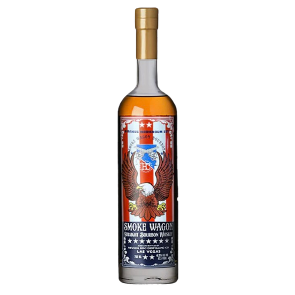Smoke Wagon Limited Edition Red, White, and Blue Straight Bourbon Whiskey 2024