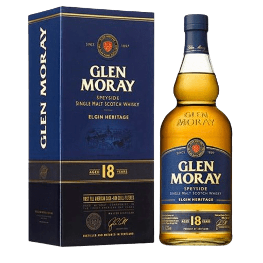 Glen Moray 18 Year Old Single Malt Scotch Whisky