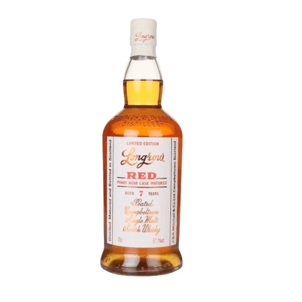 Longrow Red 7 Year Old Pinot Noir Cask Single Malt Scotch Whisky