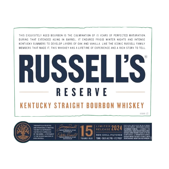 Russell's Reserve 15 Year Old Bourbon Whiskey