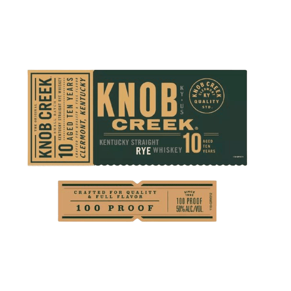 Knob Creek 10 Year Rye Whiskey