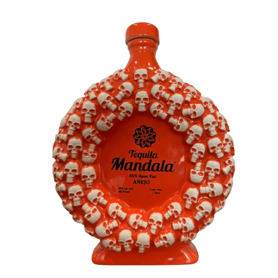 Mandala Limited Edition Ceramic Dia de los Muertos Anejo Tequila 2024 1L