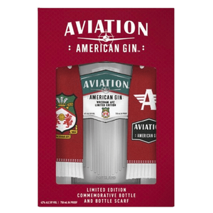 Aviation Gin Wrexham AFC Scarf Gift Set