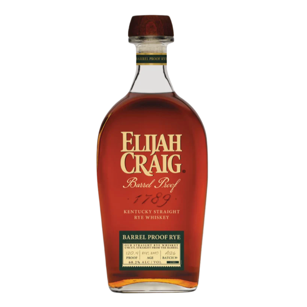 Elijah Craig Barrel Proof Rye Batch A126