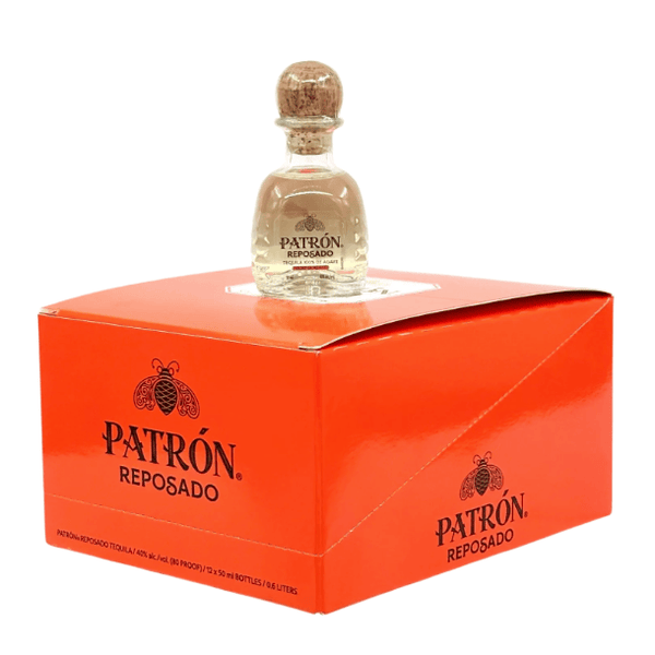 Patron Reposado 50 mL 12-Pack