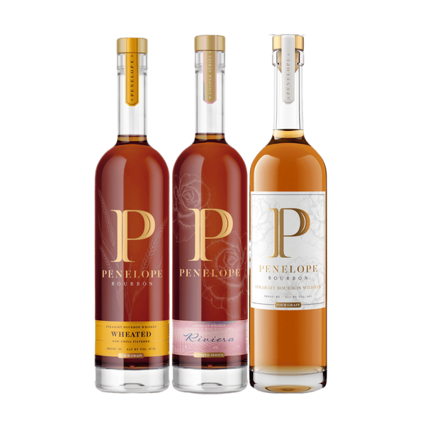 Penelope Riviera Rosé Wine Cask Finish American Whiskey Bundle
