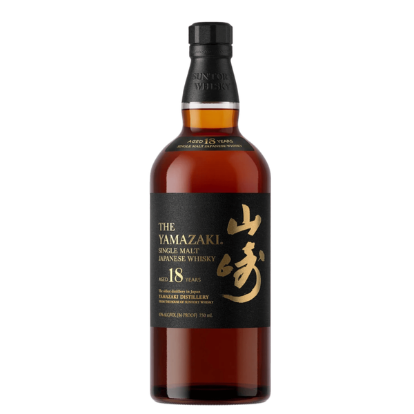 The Yamazaki Single Malt 18 Year old Japanese Whisky