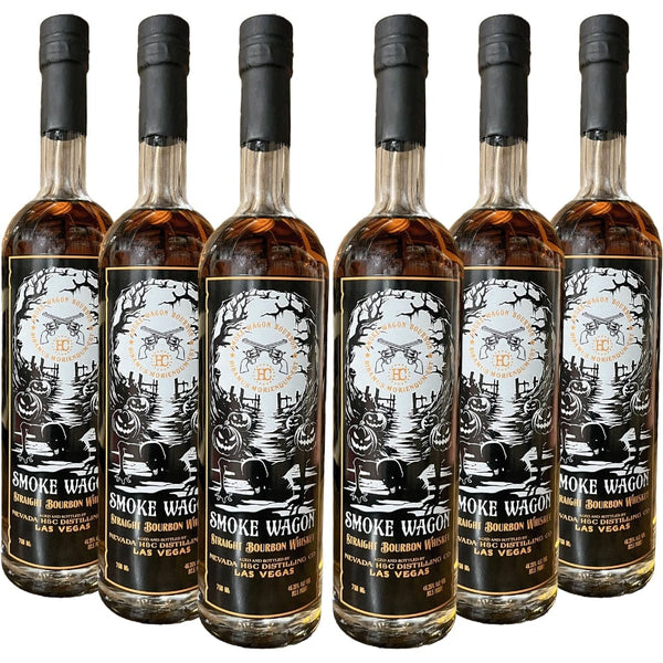 Smoke Wagon Straight Bourbon Whiskey Halloween Edition 2024 6pk