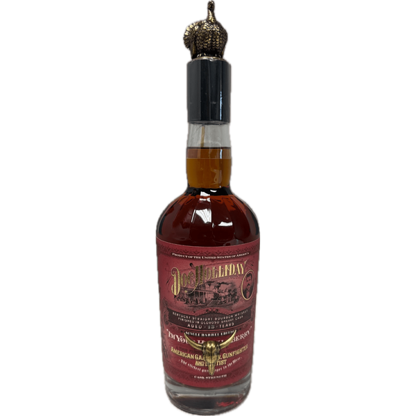 Doc Holliday 13 Year Old Oloroso Sherry Cask Finish Bourbon Whiskey With Turkey Topper