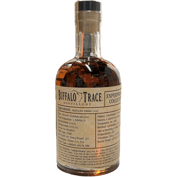Buffalo Trace Experimental Collection Oversized Barrel-250L